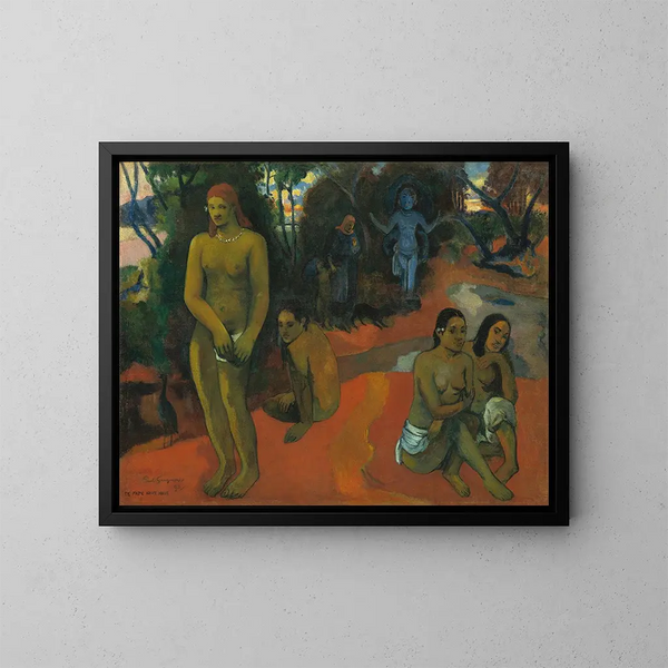 Las Aguas Deliciosas de Te Pape Nave Nave - Paul Gauguin — cuadro enmarcado en la pared