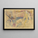 The Pony - Paul Gauguin — framed artwork on a wall
