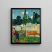 La vaca roja - Paul Gauguin — cuadro enmarcado en la pared