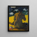 Mujer en la playa Mujer en la playa - Paul Gauguin — cuadro enmarcado en la pared