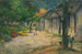 Village en Martinique Mujeres y cabra en el pueblo - Paul Gauguin — vista de la obra