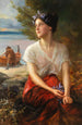 La bonita pescadora - Paul Hermann Wagner — vista de la obra