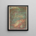 Nymphe asustada - Paul Herrmann — cuadro enmarcado en la pared
