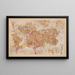 de árboles viejos - Paul Klee — cuadro enmarcado en la pared
