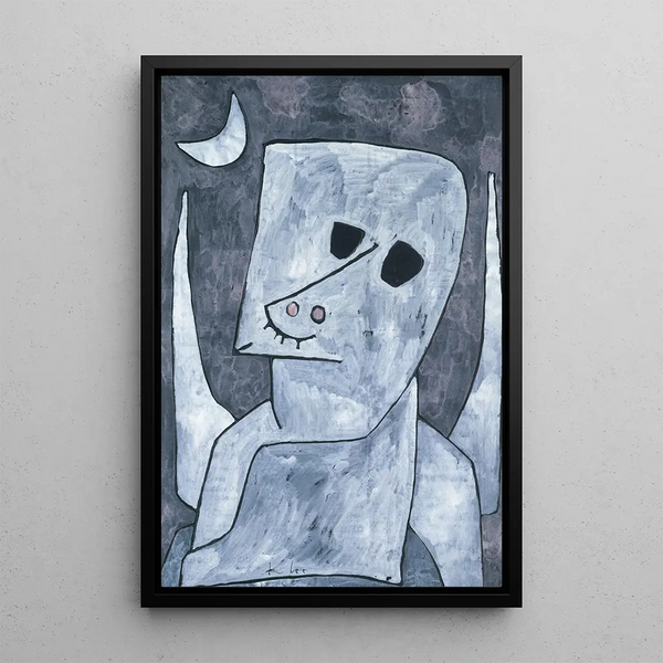 Candidato ángel - Paul Klee — cuadro enmarcado en la pared