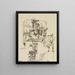 Anna y Leopoldo - Paul Klee — cuadro enmarcado en la pared