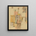 Before the celebration - Paul Klee — framed artwork on a wall