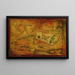 Artistic still life painting - Paul Klee — framed artwork on a wall