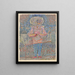 Niño disfrazado - Paul Klee — cuadro enmarcado en la pared