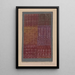 Rideau - Paul Klee — cuadro enmarcado en la pared