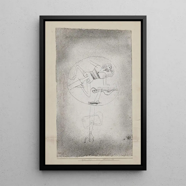 L'amoureux - Paul Klee — cuadro enmarcado en la pared