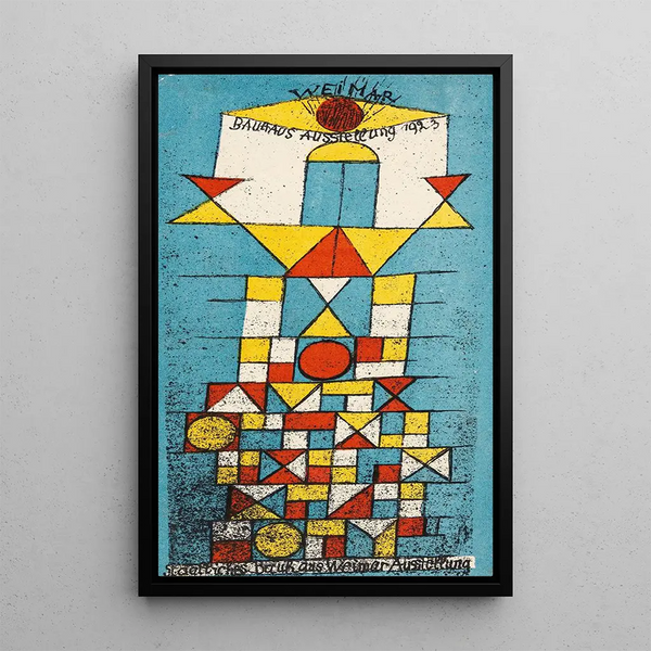 El Lado Sublime - Paul Klee — cuadro enmarcado en la pared
