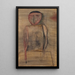 Doctor - Paul Klee — cuadro enmarcado en la pared