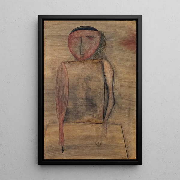 Doctor - Paul Klee — cuadro enmarcado en la pared