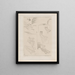 Vent de feu - Paul Klee — cuadro enmarcado en la pared