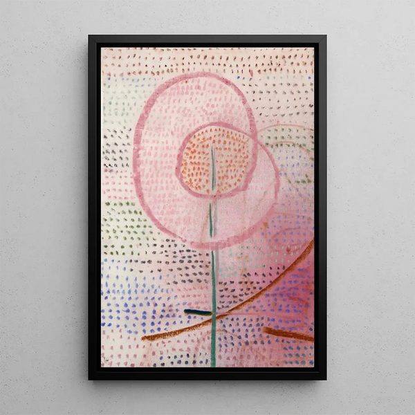 Floraison - Paul Klee — cuadro enmarcado en la pared