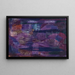 Paisaje fluvial - Paul Klee — cuadro enmarcado en la pared