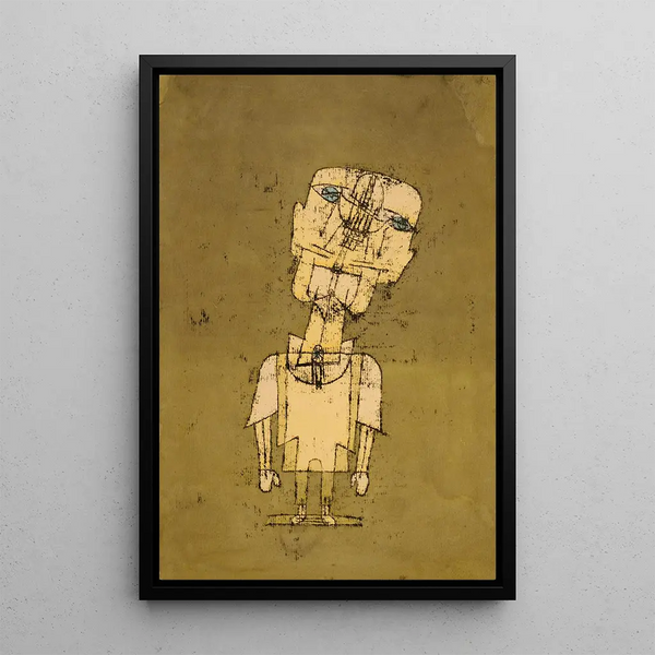 Fantasma de un Genio - Paul Klee — cuadro enmarcado en la pared