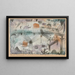 En el reino del aire - Paul Klee — cuadro enmarcado en la pared
