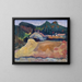 Landscape Painting - Paul Klee — framed artwork on a wall