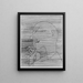 El anciano que cuenta - Paul Klee — cuadro enmarcado en la pared