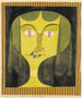 Retrato de una mujer con ojos violetas - Paul Klee — vista de la obra