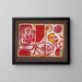 Rumor - Paul Klee — cuadro enmarcado en la pared