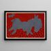 Son Ombre - Paul Klee — framed artwork on a wall