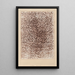 Desert of Stones - Paul Klee — framed artwork on a wall