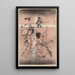 The Tightrope Walker - Paul Klee — framed artwork on a wall