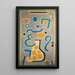 El jarrón - Paul Klee — cuadro enmarcado en la pared