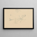 Sueño de una dama - Paul Klee — cuadro enmarcado en la pared
