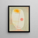 Tête sans titre - Paul Klee — framed artwork on a wall