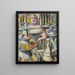 Bardame barmaid - Paul Kleinschmidt — cuadro enmarcado en la pared