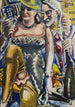 Doble retrato Carnaval artista y mujer - Paul Kleinschmidt — vista de la obra
