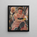 Cavalier au muguet - Paul Kleinschmidt — framed artwork on a wall