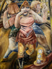 Los bailarines de circo enviando besos - Paul Kleinschmidt — vista de la obra