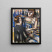 La patronne - Paul Kleinschmidt — framed artwork on a wall