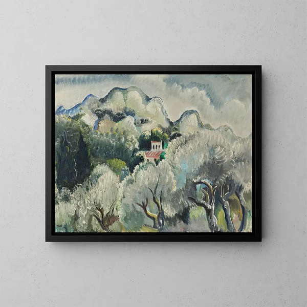Paisaje antes de la tormenta - Paul Kleinschmidt — cuadro enmarcado en la pared