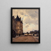 The Clock Tower Quay - Paul Lecomte — framed artwork on a wall