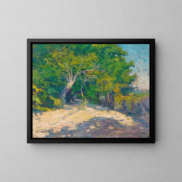 Paisaje - Paul Madeline — cuadro enmarcado en la pared