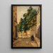 La rue Rataud - Paul Martellière — framed artwork on a wall