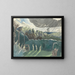 Paisaje - Paul Nash — cuadro enmarcado en la pared