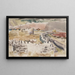 Oxfordshire Landscape Painting - Paul Nash — framed artwork on a wall