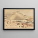 Colina de Silbury - Paul Nash — cuadro enmarcado en la pared