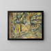 The Garden at Meadle - Paul Nash — framed artwork on a wall