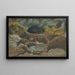 Tierra torturada barro - Paul Nash — cuadro enmarcado en la pared