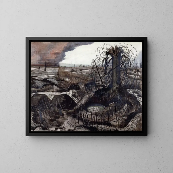 Fil - Paul Nash — cuadro enmarcado en la pared