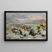 Paisaje boscoso - Paul Nash — cuadro enmarcado en la pared