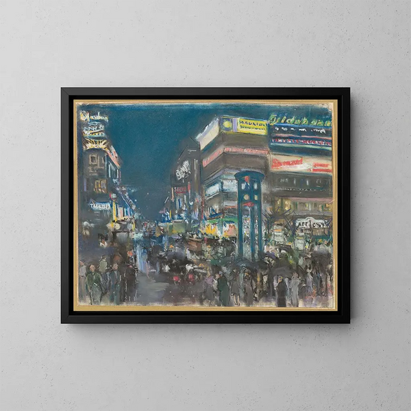 Potsdamer Platz - Paul Paeschke — cuadro enmarcado en la pared